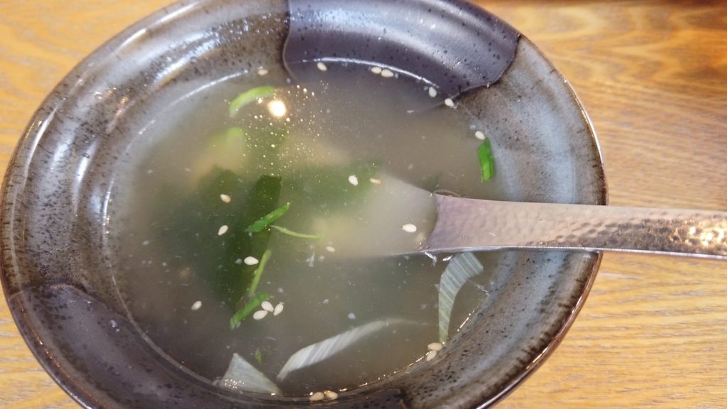 立川哲　ランチ　セットスープ
